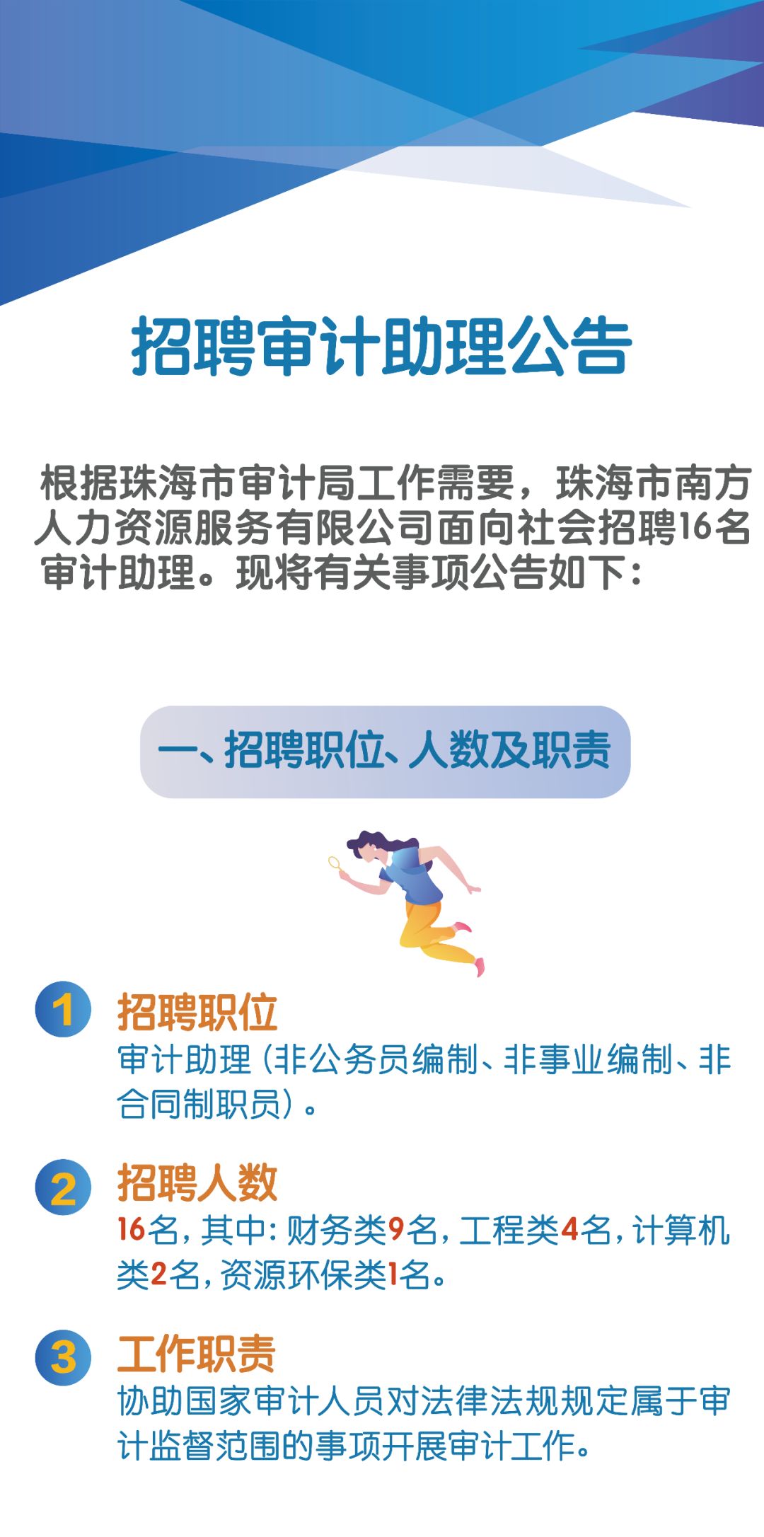 东湖区审计局招聘公告概览